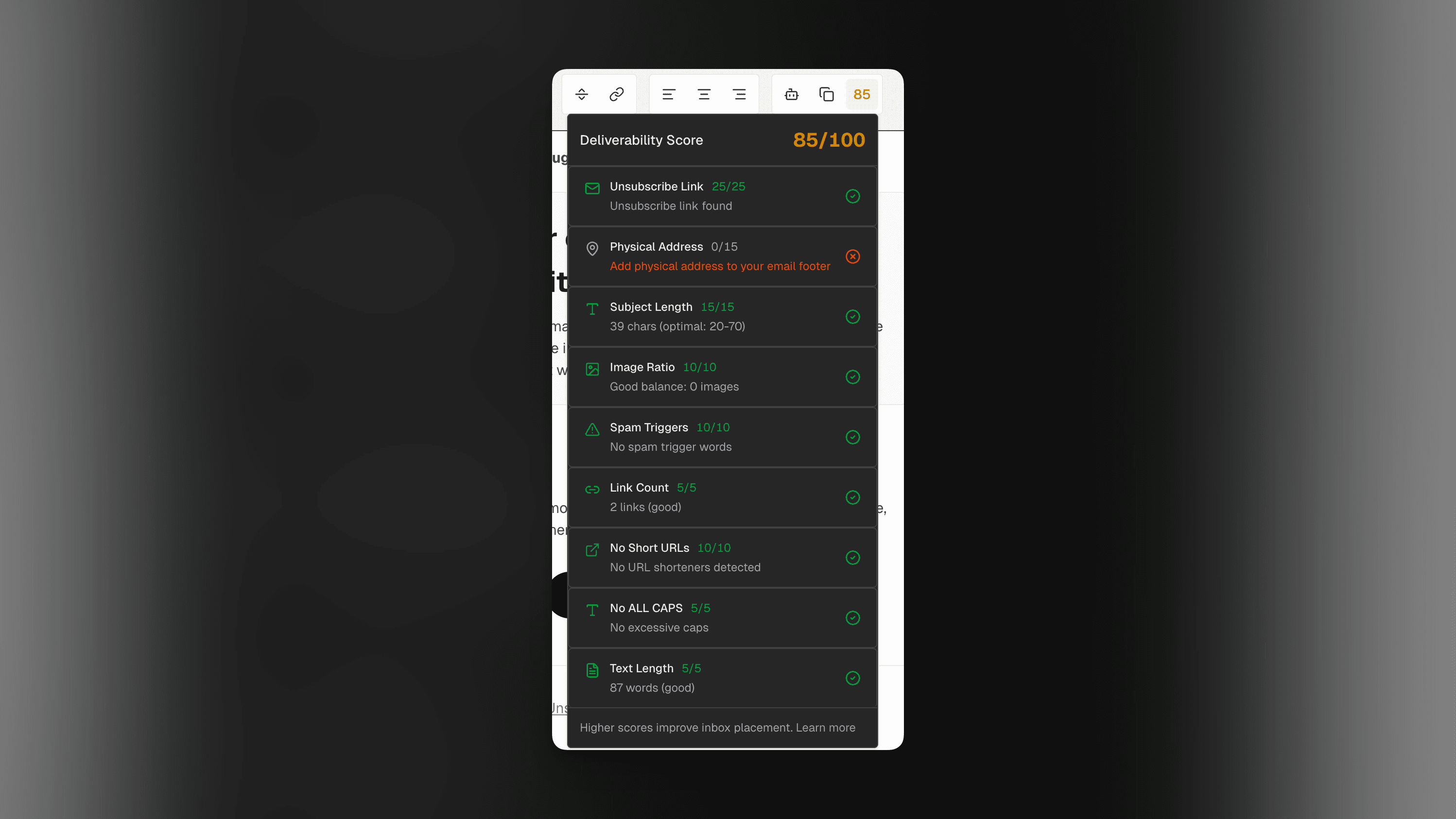 Deliverability & Developer Tools